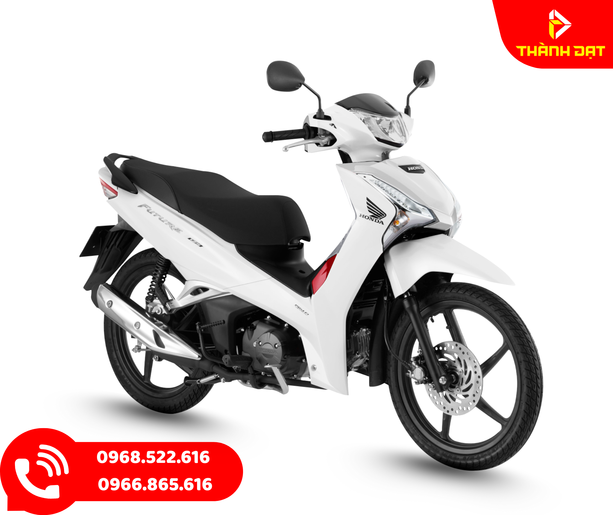 TVS Dazz 110 trắng hồng